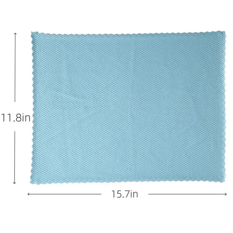 10-Count Vehicular Microfiber Reusable Cleaning Rags