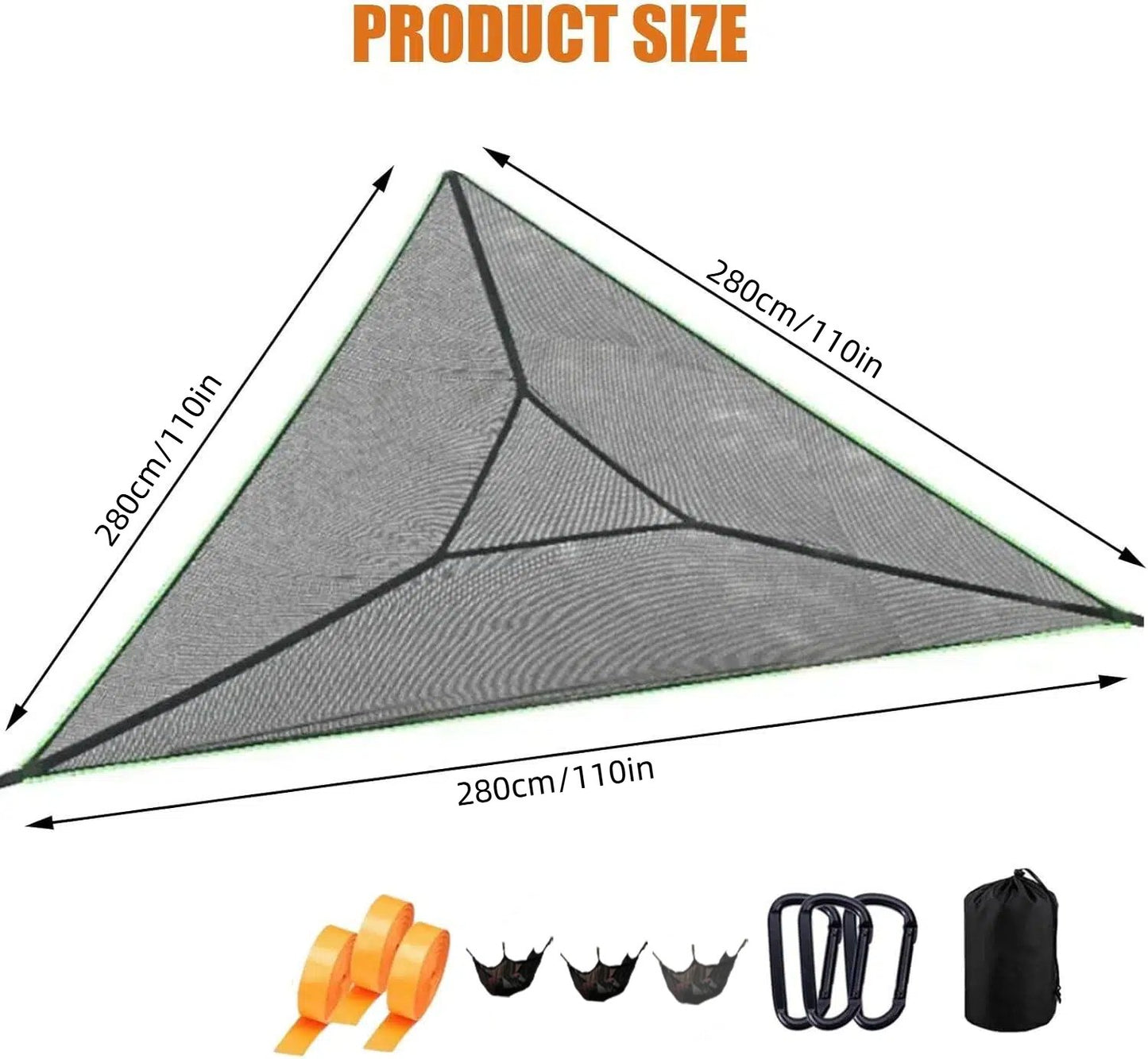 ๐๏ธ Triangular Camping Hammock