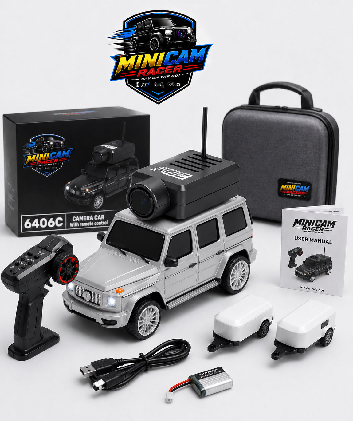 ๐ 50% OFF Mini FPV RC Camera Car | 720P WiFi APP Control