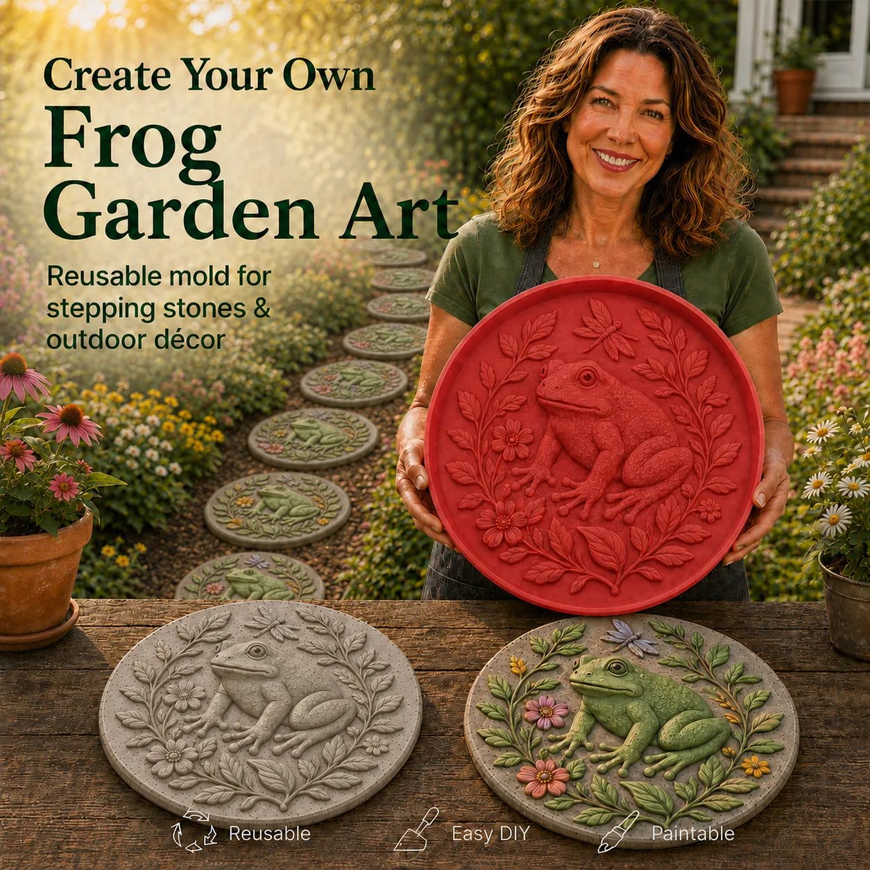 ๐ฅ LAST DAY 49% OFF - Reusable Animal-Themed Garden Art Mold โ Bring Nature to Life in Your Garden (๐ฆBuy 2 Free Shipping)