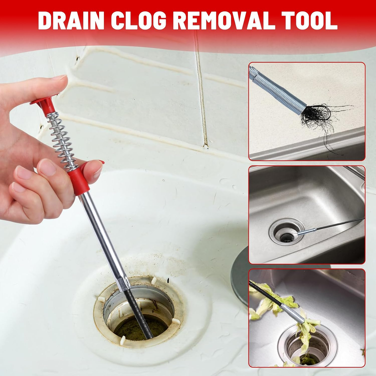 🦀 Flexible 4-Claw Grabber Tool – Bendable Pickup Tool for Hard-to-Reach Spaces