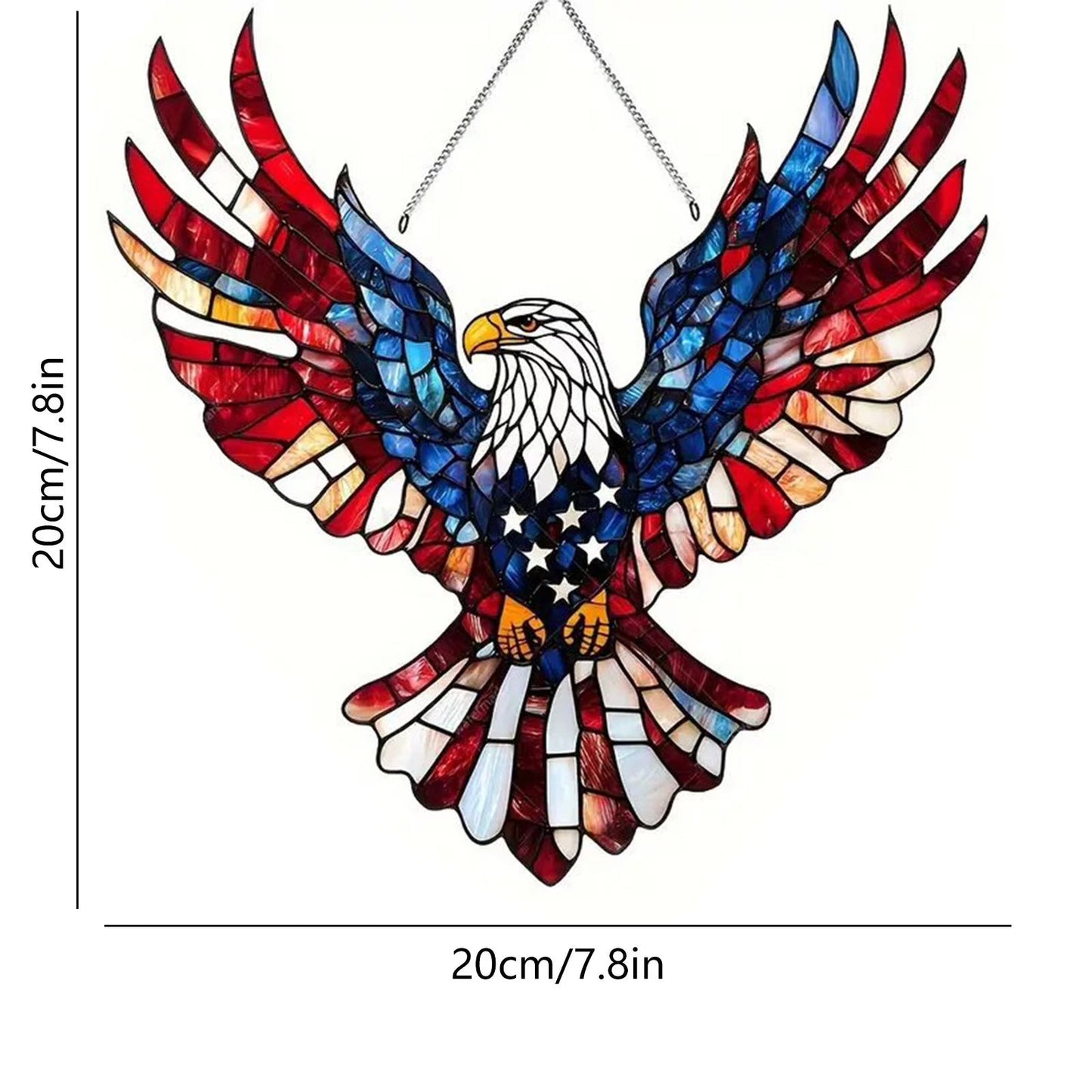 ๐บ๐ธ๐ฆ
250th Anniversary USA Patriotic Eagle Hanging Door Sign