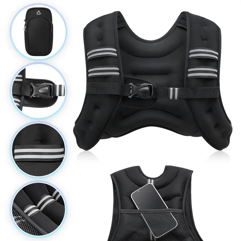 Weighted Vest-6lb Rucking vest