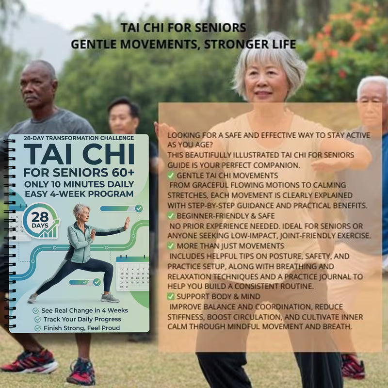 🧘📖Tai Chi Practice Manual for Seniors & Beginners