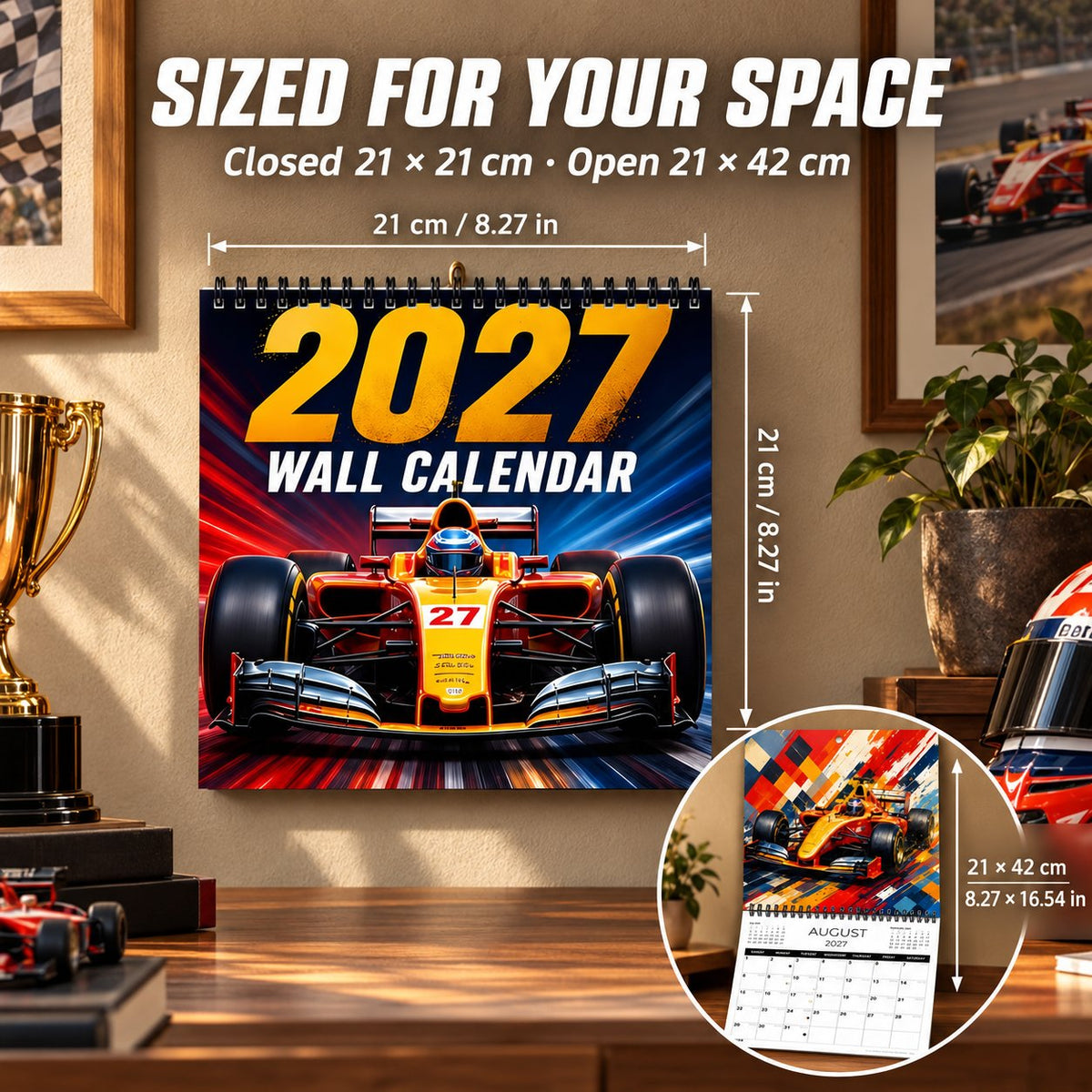 ๐ For the Love of Racing โ 2027 Racing Wall Calendar