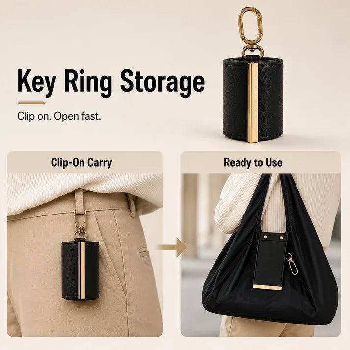 💖⏰Last Day Promotion 49% OFF🔥 - 👜Foldable Keychain Storage Tote Bag