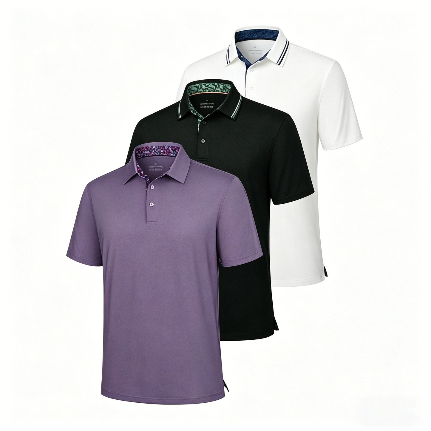 ๐3-Pack Men's Polo Shirts