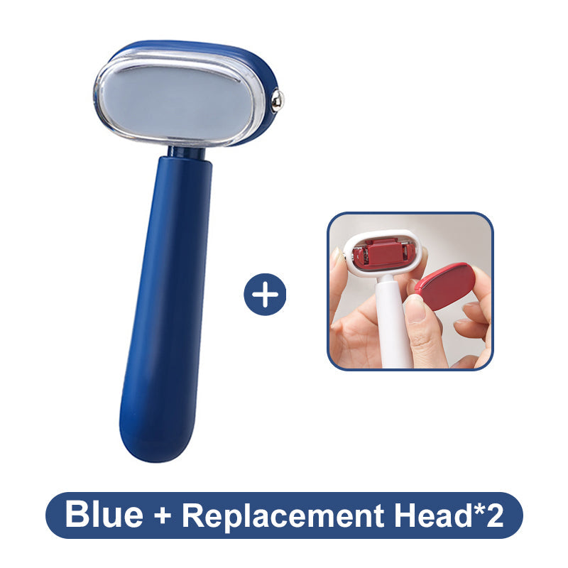 2-in-1 Foot Callus Remover – Dual-Sided Foot Scraper with Replaceable Stainless Steel Blades