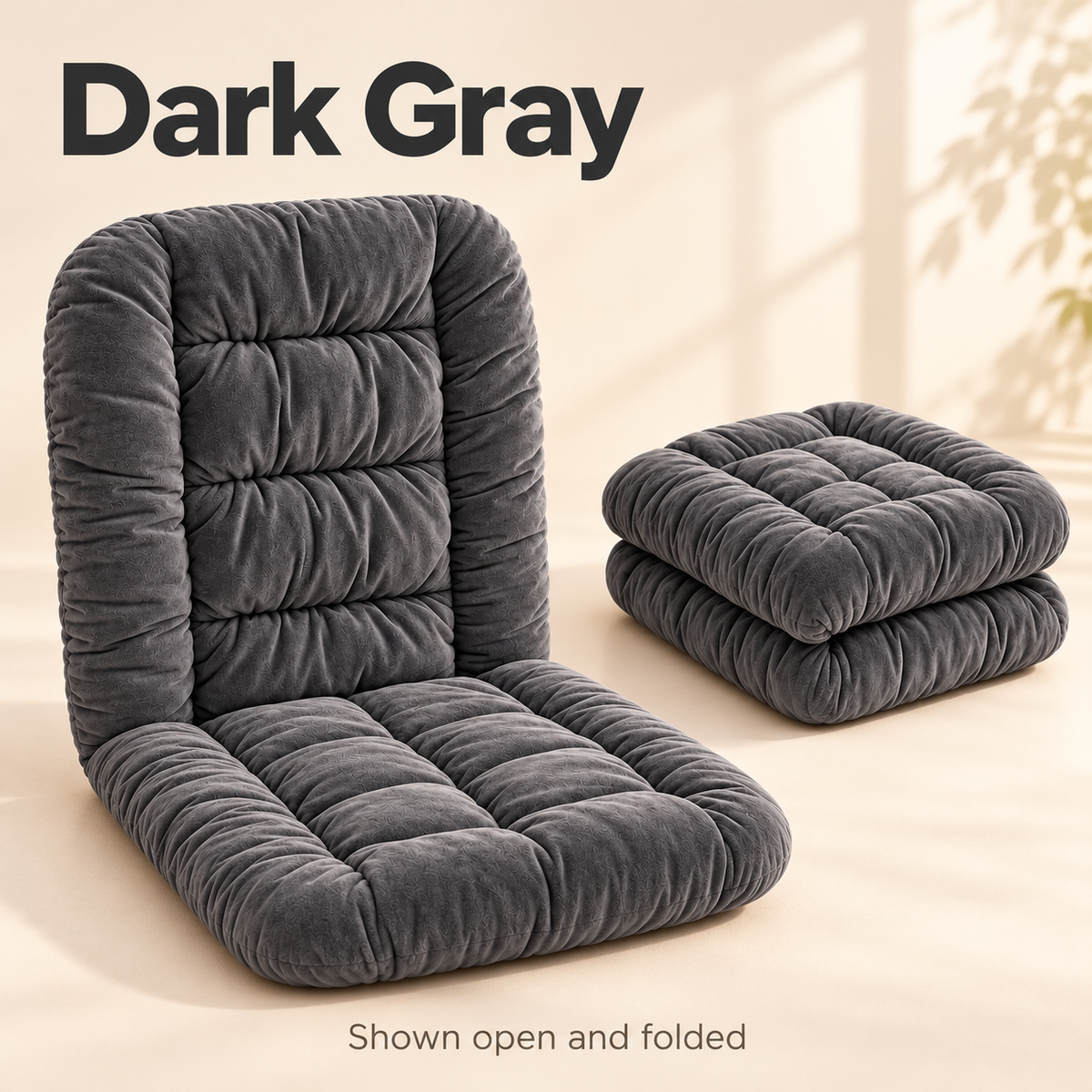 🔥 Heated Seat & Back Cushion – Plush Chair Warmer