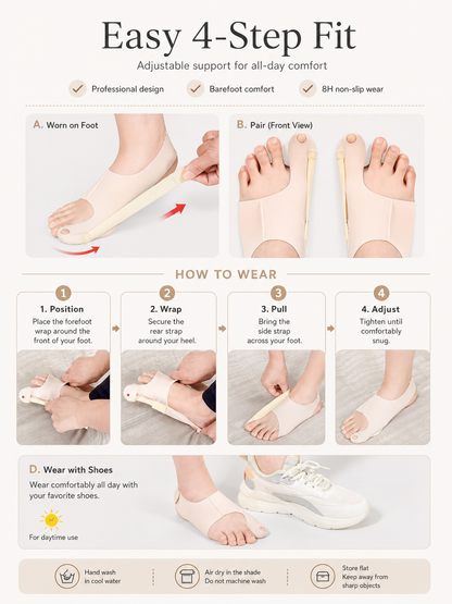 Adjustable Bunion Support Wrap