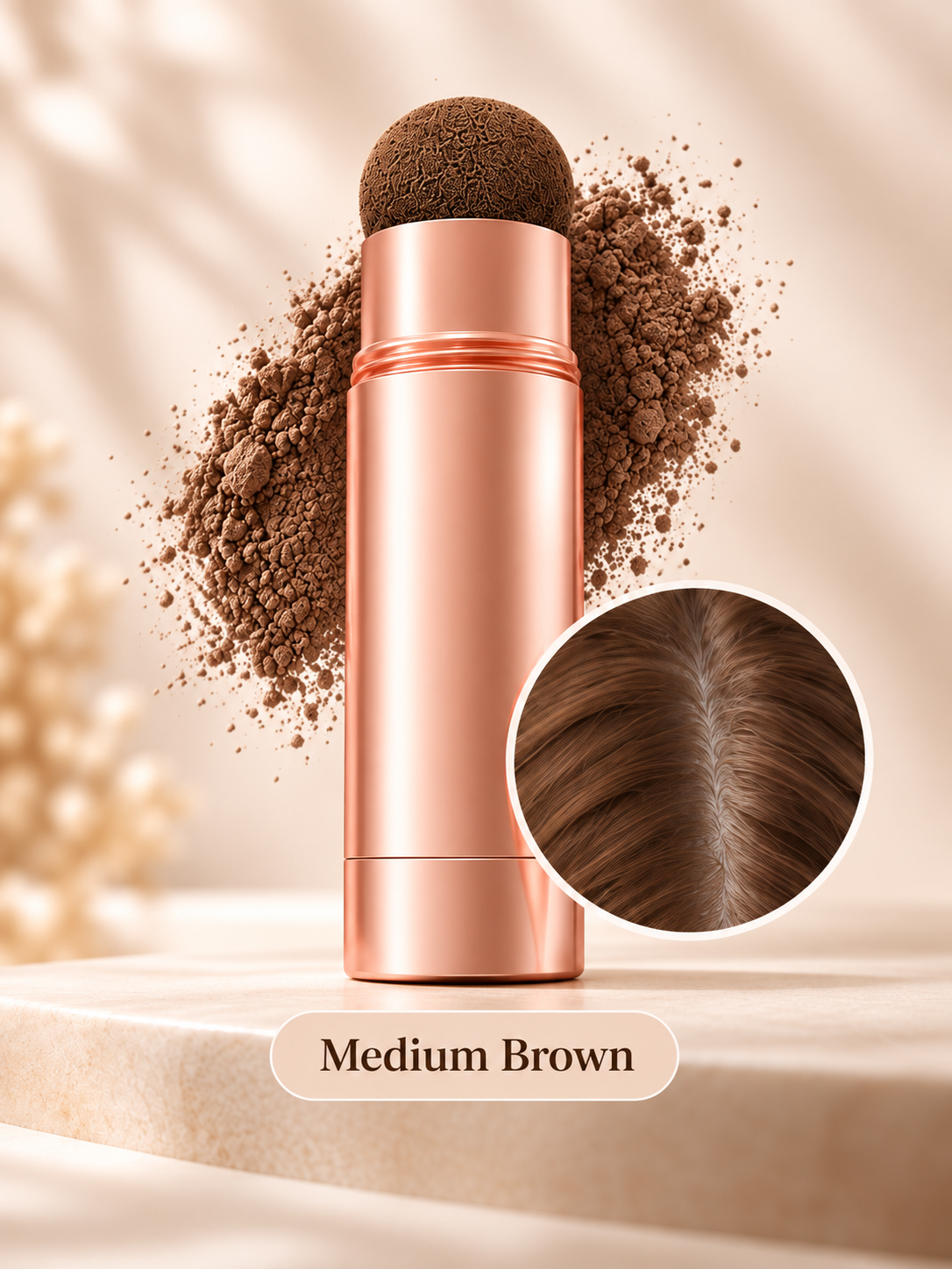 💇 Hairline Shadow Powder – Natural Root Touch-Up & Hairline Filler