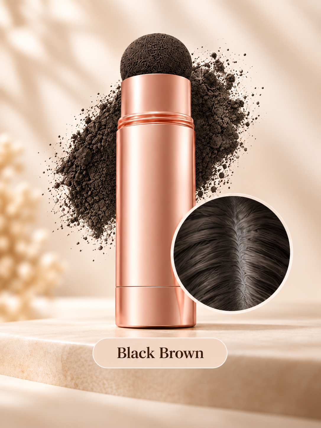 💇 Hairline Shadow Powder – Natural Root Touch-Up & Hairline Filler