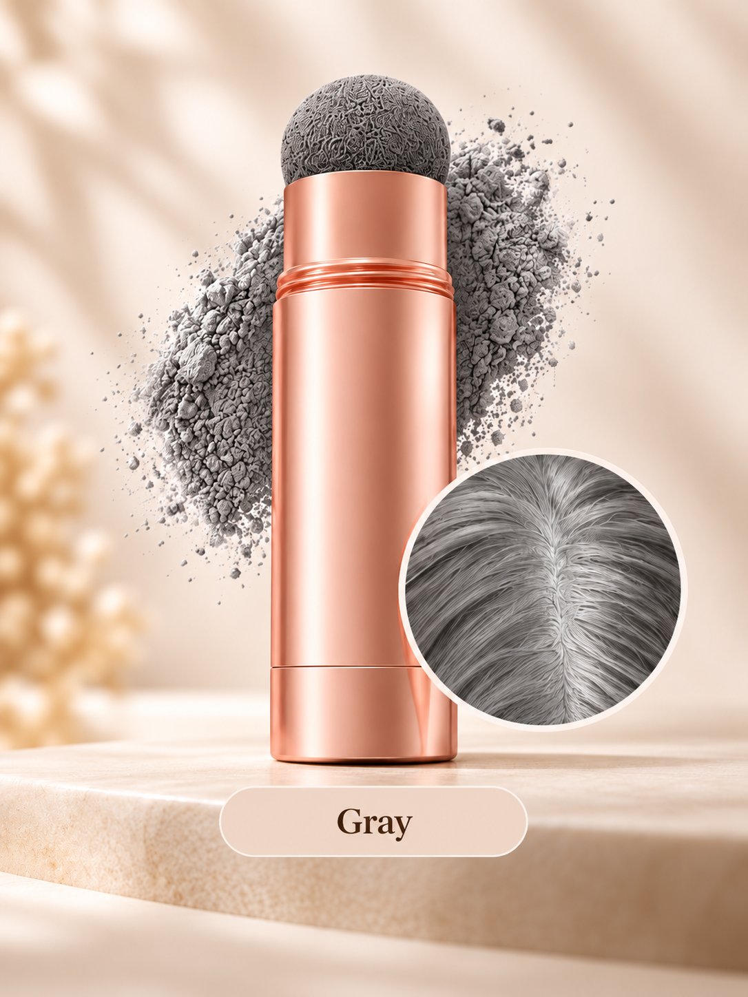 💇 Hairline Shadow Powder – Natural Root Touch-Up & Hairline Filler