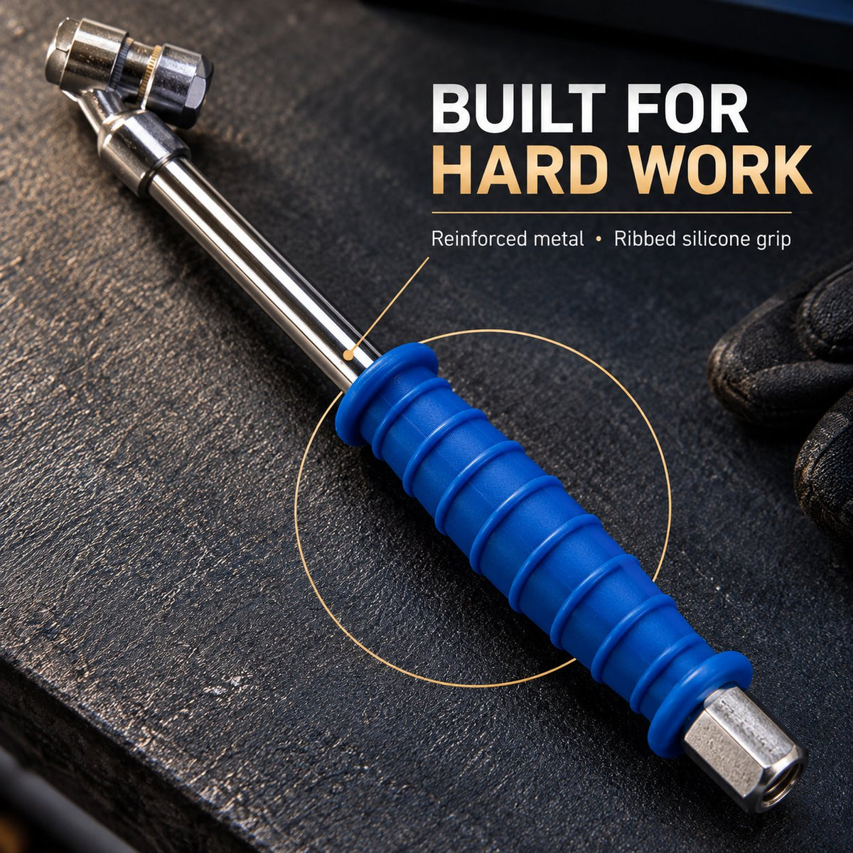 🚛 Assorted Tire Inflation Extension Rod Set, Roadside & Garage Dual Wheel Repair Helper