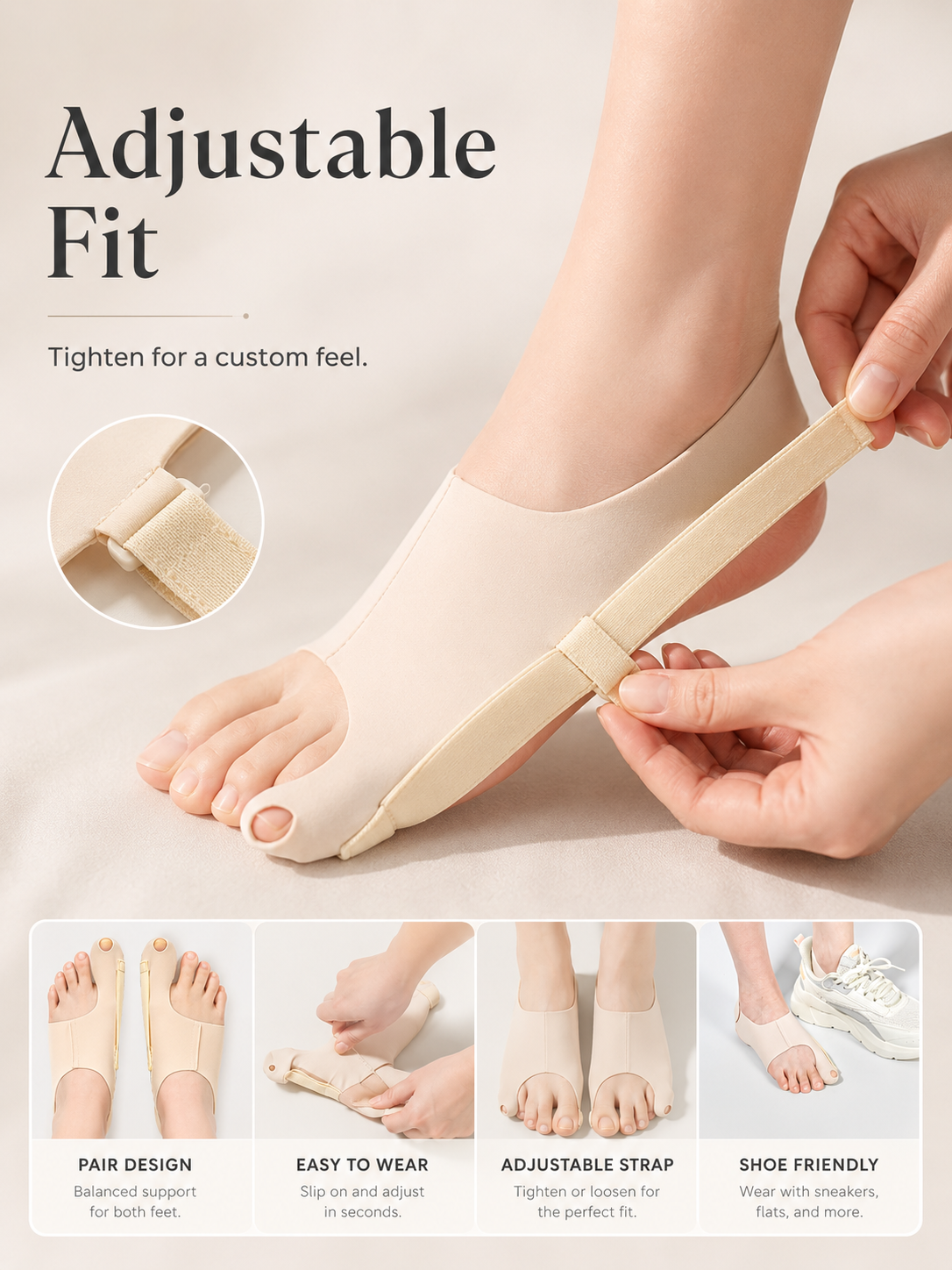 Adjustable Bunion Support Wrap