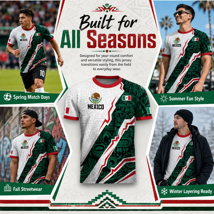 🇲🇽⚽Mexico 2026 Soccer Jersey: Unleash Your Aztec Spirit! 🇲🇽 Unique Heritage Eagle Design – The Ultimate Pride for Every Mexican Fan