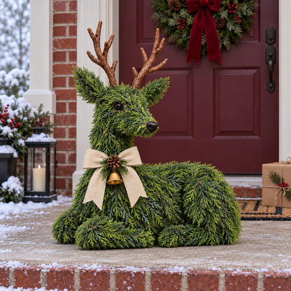 🎉Evergreen Reindeer Christmas Decoration