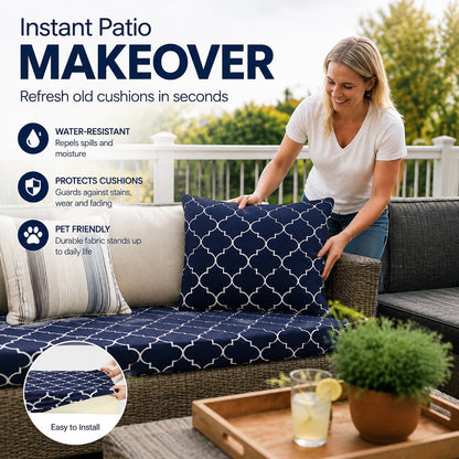 🛋️Outdoor Patio Sofa Cushion Covers