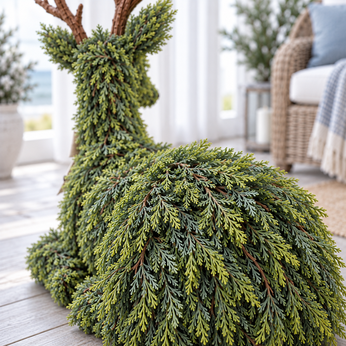 🔥LAST DAY 49% OFF -🦌Evergreen Reindeer Christmas Decoration