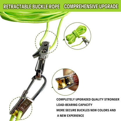 Retractable Buckle Rope - 2025 New Outdoor Tool