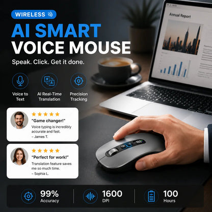 Wireless AI Smart Voice Mouse