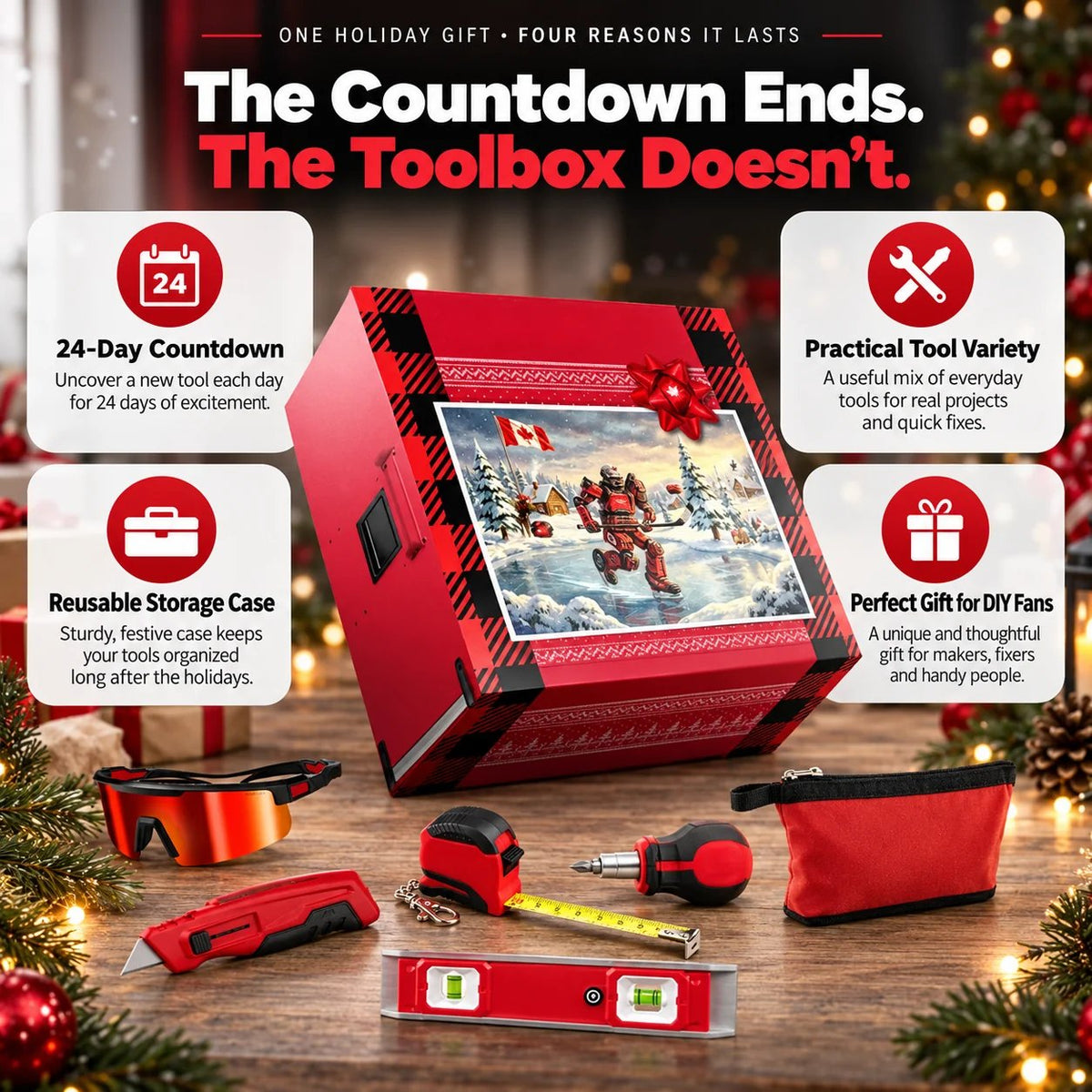 24 Days of Tools Christmas Countdown Gift Set