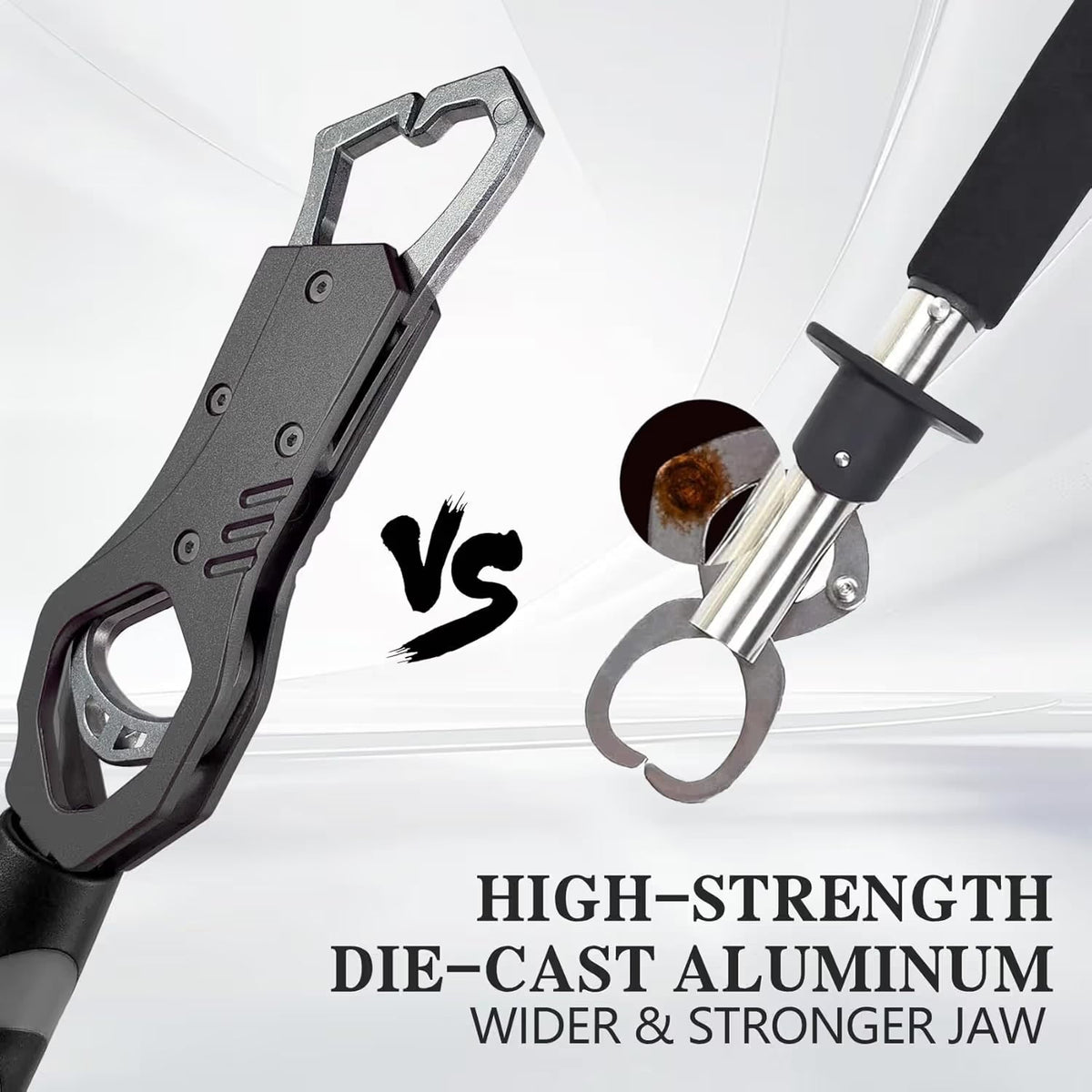 🔥Special Price💥Heavy-Duty Fish Gripper with Scale