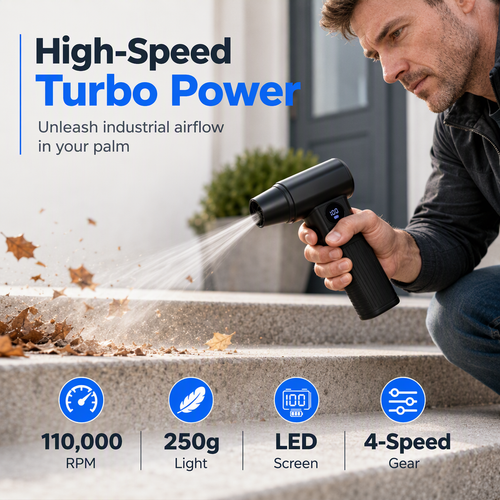 Handheld Wireless Mini High Speed Turbo Fan！！！