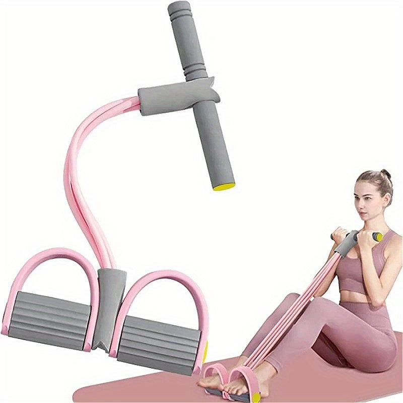 Portable Foot Pedal Fitness Equipment Home Gym Full Body Workout Machine, Exercise Sit-ups, Yoga, Abdominal Training
