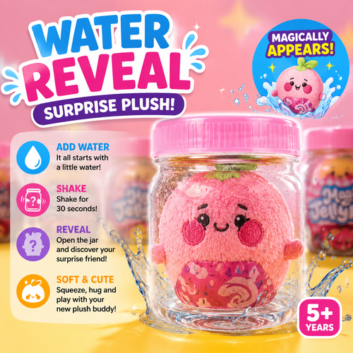 Magic Surprise Plush Jar 2026 – Cute Hidden Collectible Toy Gift For Kids