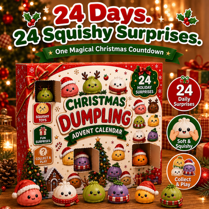 Christmas Mini Squishies Advent Calendar 2026