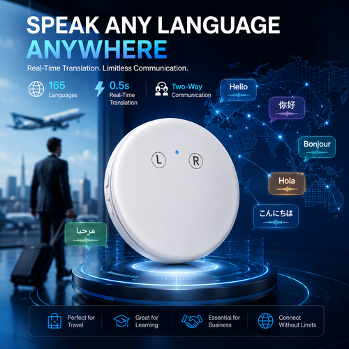 🌍 AI Smart Voice Translator – Speak, Learn & Connect Anywhere