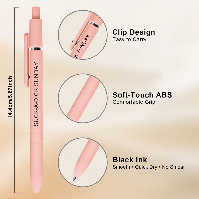 🔥LAST DAY 55% OFF - Funny Daily Quote Pens (7-Pack)