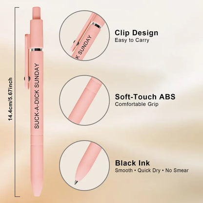 🔥LAST DAY 55% OFF - Funny Daily Quote Pens (7-Pack)
