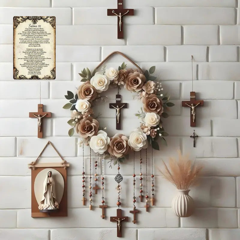 🙏 Psalm 91 Metal Wall Art | Christian Home Blessing Decor | Faith Inspired Scripture Sign