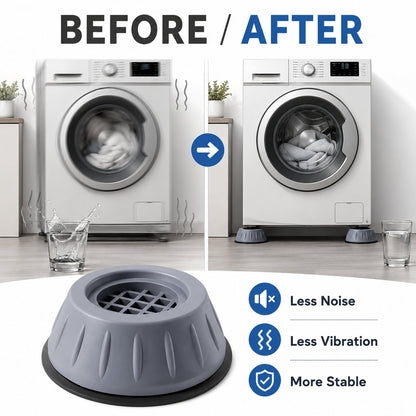 Anti-Vibration & Noise Reduction Washing Machine Foot Pads
