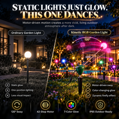 ✨ Swaying Firefly Garden Light – 7-Color Kinetic Outdoor Light for Lawn, Garden & Pathway Decor