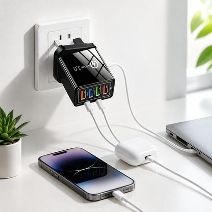 🔥 Limited-Time 50% OFF | The Charger Big Tech Hates | 4-Port Quick Charge 3.0 + Al Performance Boost