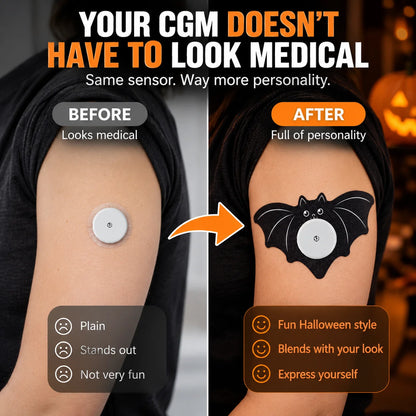 💙 CGM Sensor Adhesive Patch – Medical Grade Overpatch
