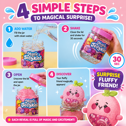 Magic Surprise Plush Jar 2026 – Cute Hidden Collectible Toy Gift For Kids