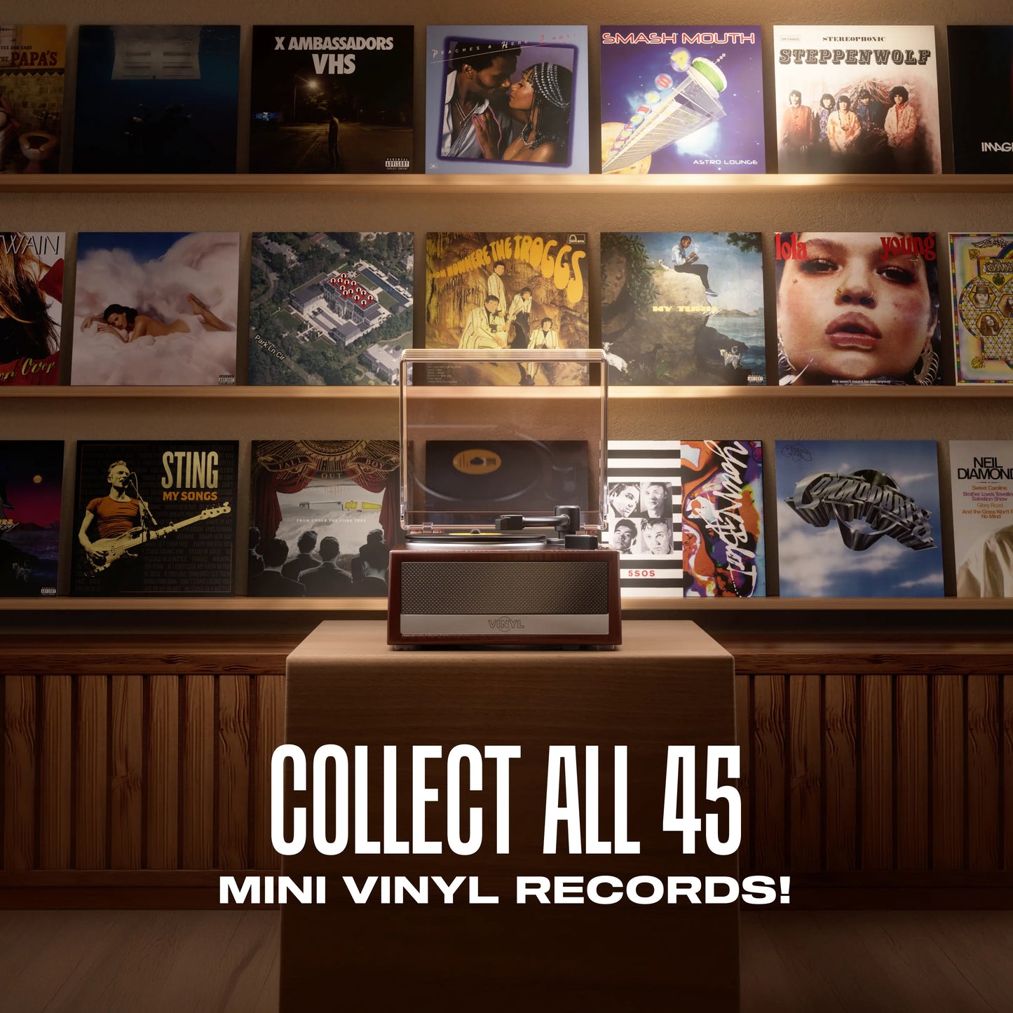 Mini Vinyl Record Player Blind Box | Retro Turntable Collectible Miniature Toy & Desktop Decor