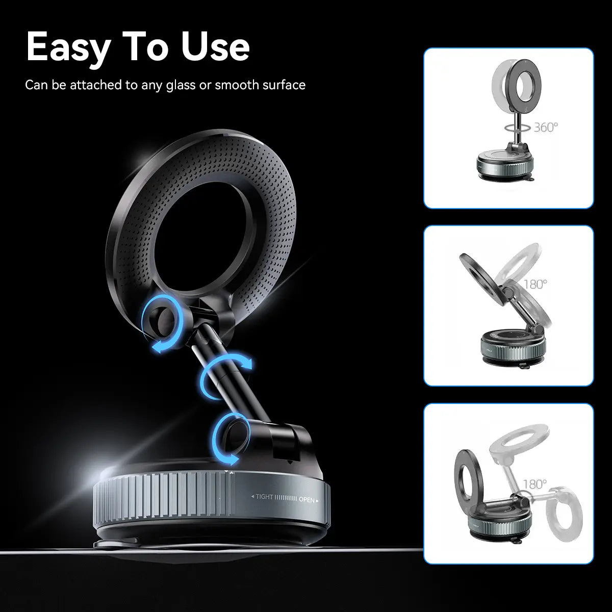 Upgraded Magnetic Cell Phone Car Mount