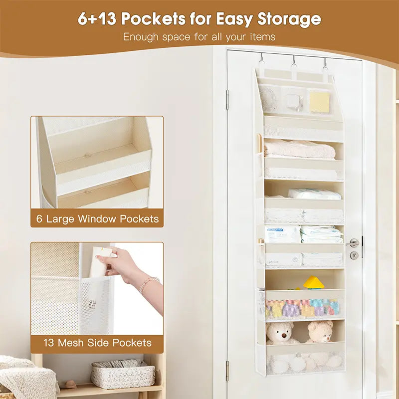 Heavy Duty Over-the-Door Multipurpose Storage Bag