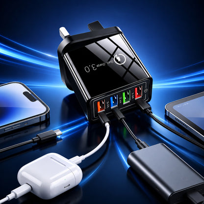 🔥 Limited-Time 50% OFF | The Charger Big Tech Hates | 4-Port Quick Charge 3.0 + Al Performance Boost