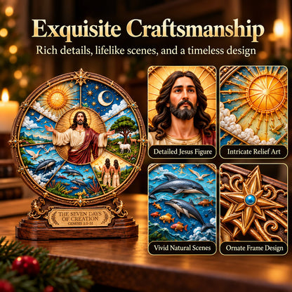 ✝️And God Created™ – The Seven Days of Creation 3D Biblical Art