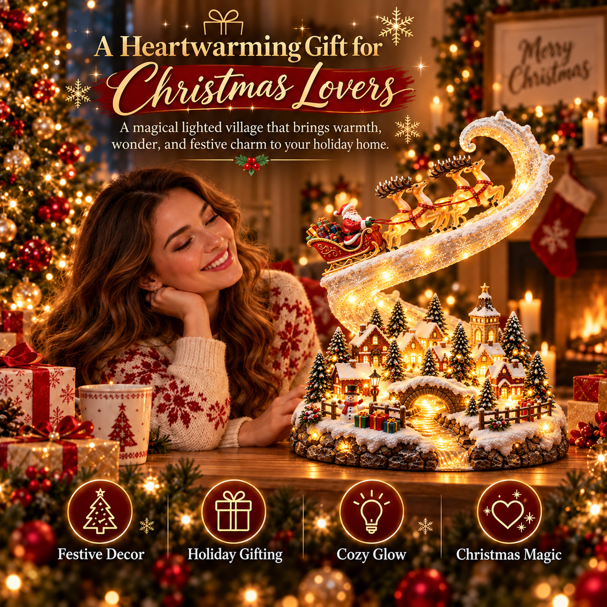 🔥50% OFF—"Enchanted Christmas Glow" Collection