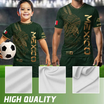 🇲🇽Men's Mexican Aztec Soccer Print Casual Tee