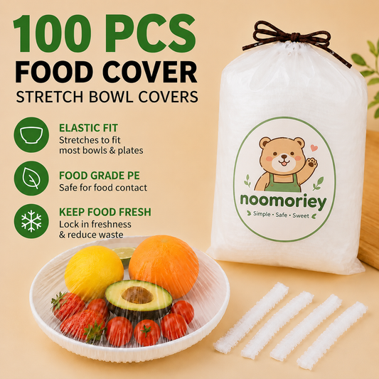 100PCS Disposable Stretch Food Covers