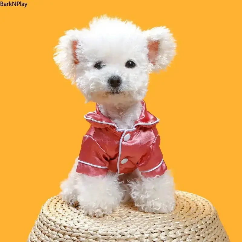 Soft Silk Pet Pajama Set
