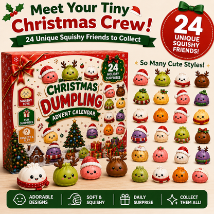 Christmas Mini Squishies Advent Calendar 2026